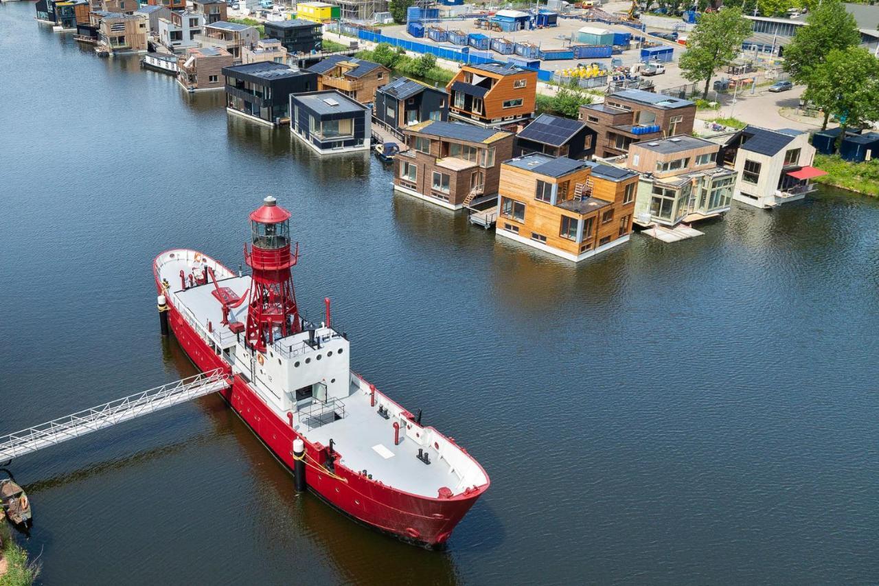 Lightship Amsterdam Hotell Exteriör bild